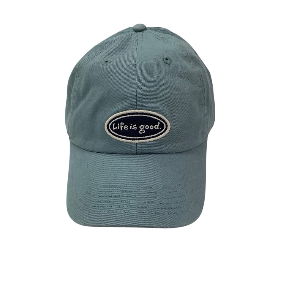 Life Is Good Teal Baseball Cap